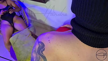 Rough creampie for a borrowed hotwife my cuckquean girlfriend came just watching handre pov