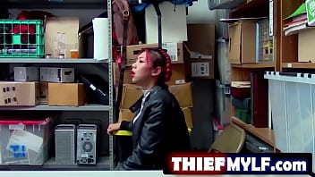 She calls her christy love to pick her up from the loss prevention office after being detained for theft