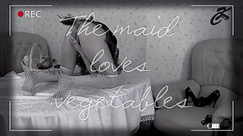 The maid loves vegetables
