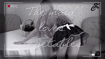 The maid loves vegetables