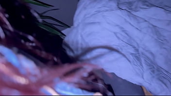 Fucked a skinny slut while her husband slept next to her