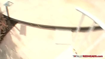 Tattooed Redhead Hottie Rides Fat Cock thumbnail