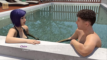 Relaxing afternoon with amy soon get's interesting