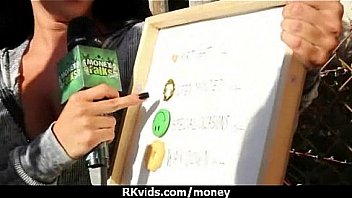 Sexy natural chick trades cash for some rough sex 1