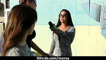 Sexy natural chick trades cash for some rough sex 1