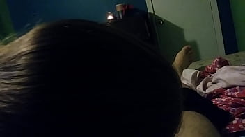 Wife sucking my dick