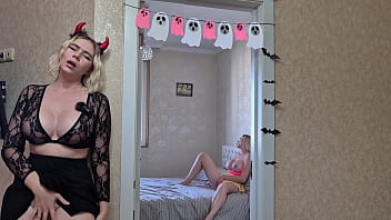 Spy camera caught two girls masturbating – lesbian fun and orgasms