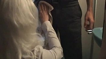 Amateur milf sucks and fucks at home with cumshot