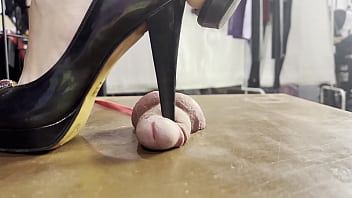 Full weight cock trampling and footjob till huge cumshot Full weight cock trampling and footjob till huge cumshot