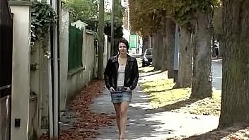 French teen picked up for anal