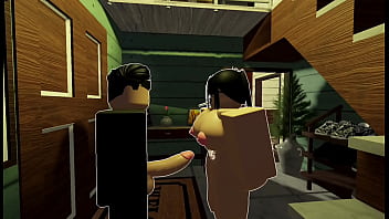 Mommy’s loving for her stepson while he's hunting rabbits