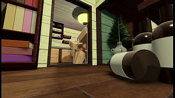 Mommy’s loving for her stepson while he's hunting rabbits