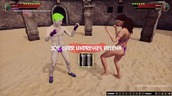 Joe vs helena nf3d mixed combat kinky battle