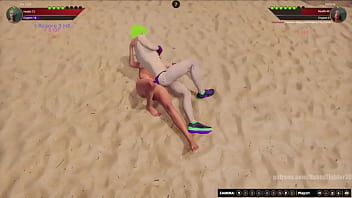 Joe vs helena nf3d mixed combat kinky battle
