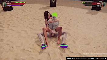 Joe vs helena nf3d mixed combat kinky battle