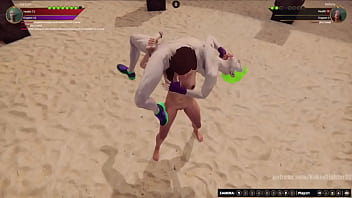 Joe vs helena nf3d mixed combat kinky battle