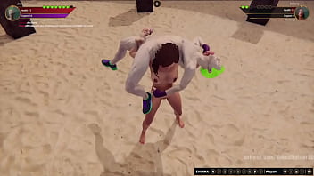 Joe vs helena nf3d mixed combat kinky battle