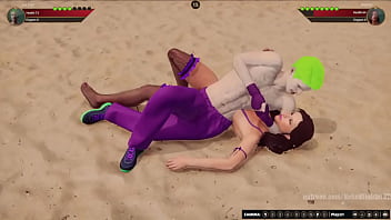 Joe vs helena nf3d mixed combat kinky battle