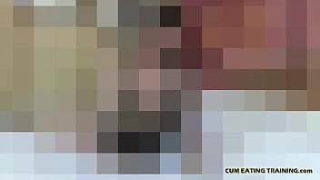 Cei cum eating instructions and femdom vids