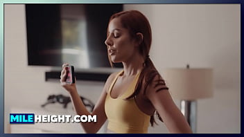 Exposed guy by his nice stepdaughter