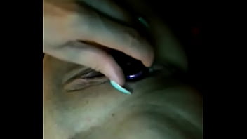 Madison works a dildo on her little cunt hooker from show world