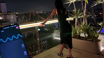 Mi que un desconocido me controle en lugares publicosmy being controlled by a stranger