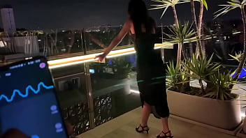 Mi que un desconocido me controle en lugares publicosmy being controlled by a stranger