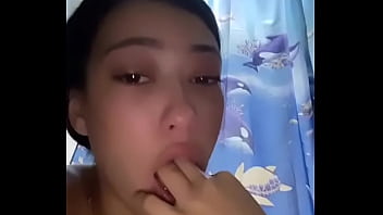 Latina practices puking with her fingers to be a better whore