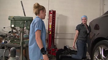 Ariel stoman and daisy layne have fun after the car wash