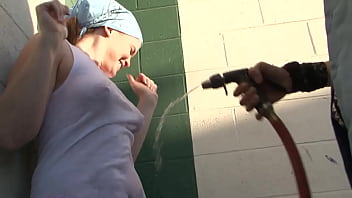 Ariel stoman and daisy layne have fun after the car wash