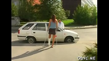 Pungent maiden molly gets shaft instead of dildo