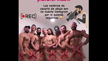 Mañana ya podrás ver en nuestras plataformas nuestras rica y morbosa orgia donde lo pasamos muy bien… los