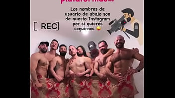 Mañana ya podrás ver en nuestras plataformas nuestras rica y morbosa orgia donde lo pasamos muy bien… los