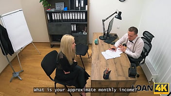 Loan4k girl with a natural sweet body will she get a loan hot sex with nikoletta queen