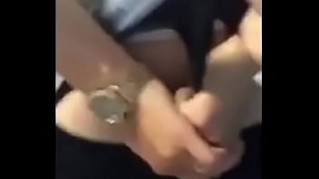 College student gets a nasty thong wedgie in class