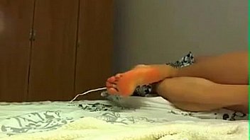 Hot girl masturbating and orgasming