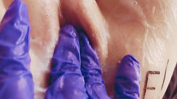 Asmr whore wet dripping pussy fingering orgasm