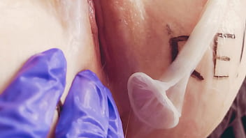 Asmr whore wet dripping pussy fingering orgasm