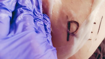 Asmr whore wet dripping pussy fingering orgasm