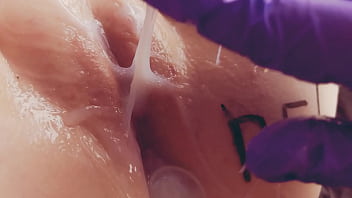 Asmr whore wet dripping pussy fingering orgasm