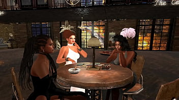 Dominant shemale fucks interracial couple