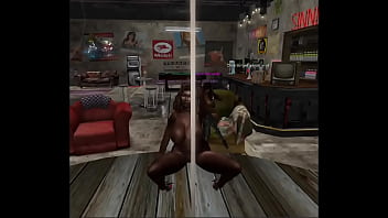 Shaneiqua dancing naked