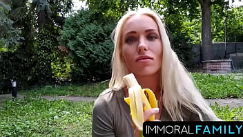 Beautiful stepsister angelika grays takes virginity of shy stepbrother – immoral family 4k