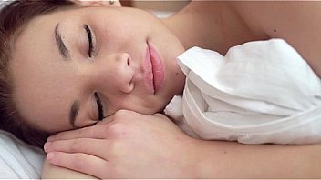 Cute asian babe with big tits is playing with her pussy