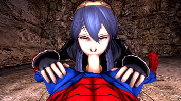Lucina and spiderman make love to eachother princess x superhero love