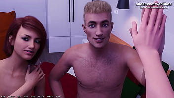 Cuckold boyfriend can't get his dick hard without his hot 18 year old petite teen girlfriend giving blowjobs to his friends being a dik episode 11 3d animated ntr porn game part #98