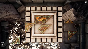 Lara solves a puzzle and gets cum in her pussy for it 3d hentai game