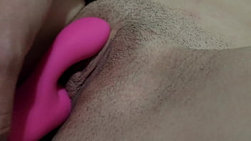 Teen pussy cream from long toy Teen pussy cream from long toy