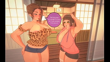 Visiting thicc step aunt and step cousin