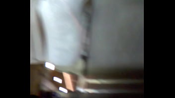 Phat booty in see through dress